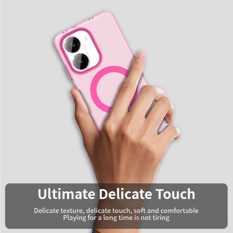 For Xiaomi Poco X7 Pro Candy Magsafe PC Hybrid TPU Phone Case