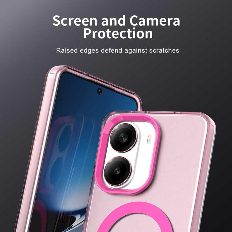 For Xiaomi Poco X7 Pro Candy Magsafe PC Hybrid TPU Phone Case