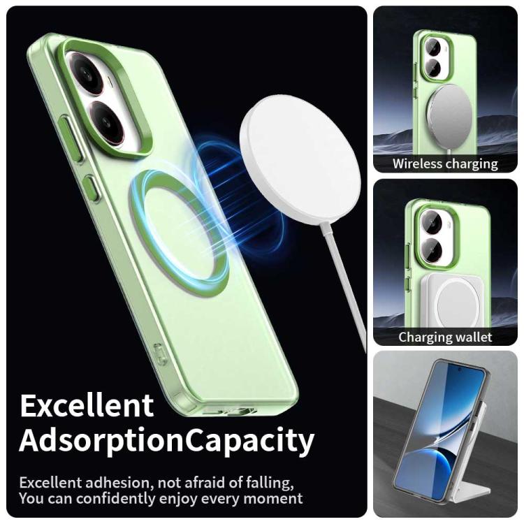 For Xiaomi Poco X7 Pro Candy Magsafe PC Hybrid TPU Phone Case