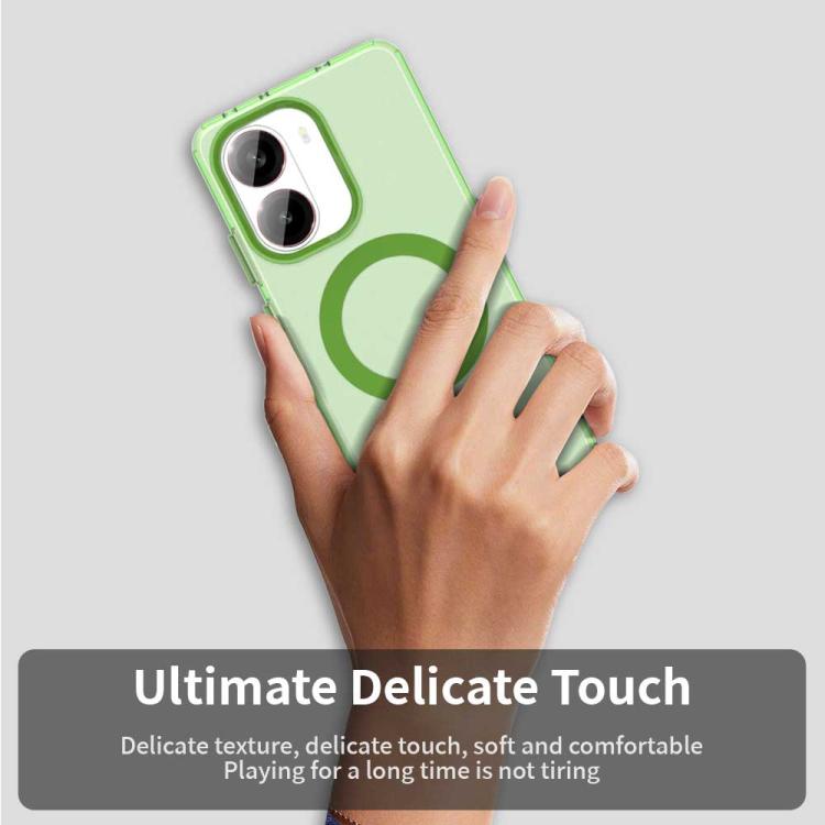 For Xiaomi Poco X7 Pro Candy Magsafe PC Hybrid TPU Phone Case