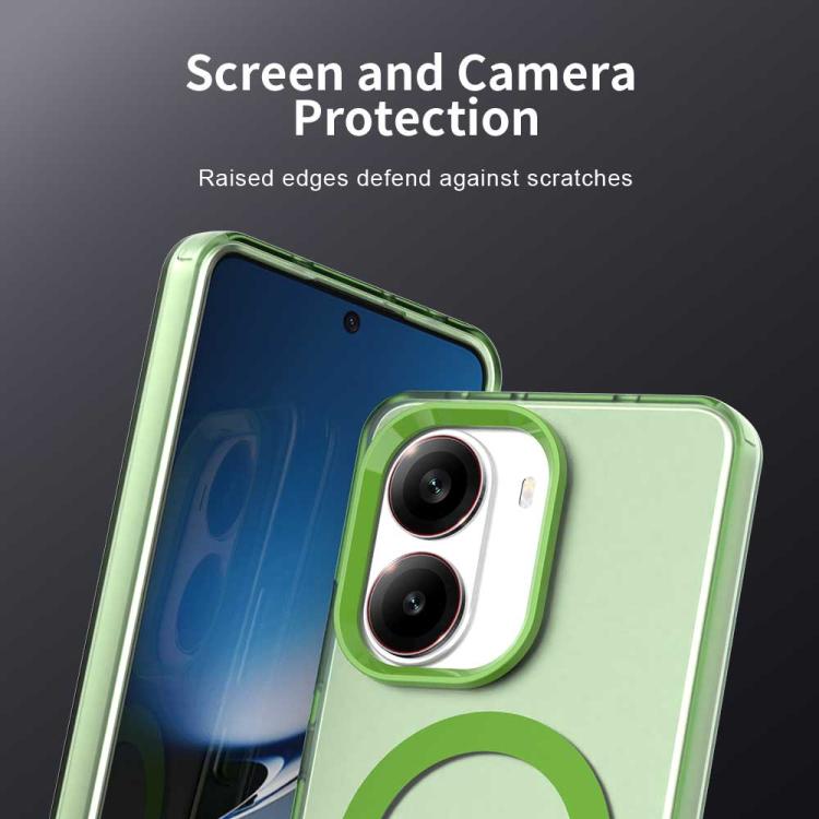For Xiaomi Poco X7 Pro Candy Magsafe PC Hybrid TPU Phone Case