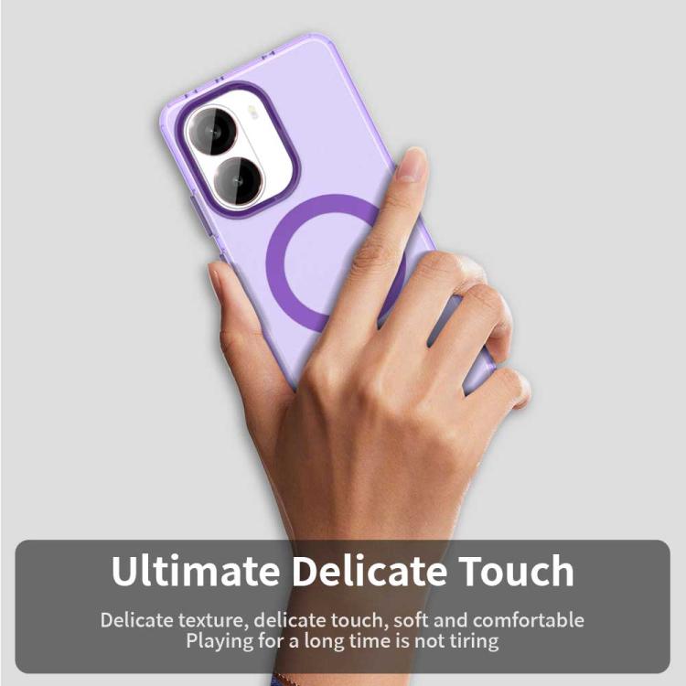 For Xiaomi Poco X7 Pro Candy Magsafe PC Hybrid TPU Phone Case