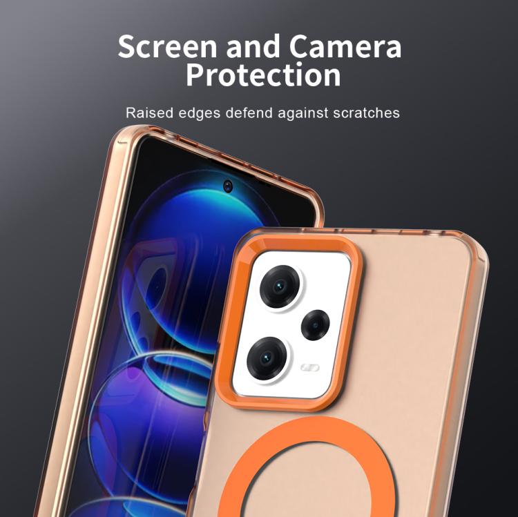 For Xiaomi Poco X5 Pro 5G Candy Magsafe PC Hybrid TPU Phone Case