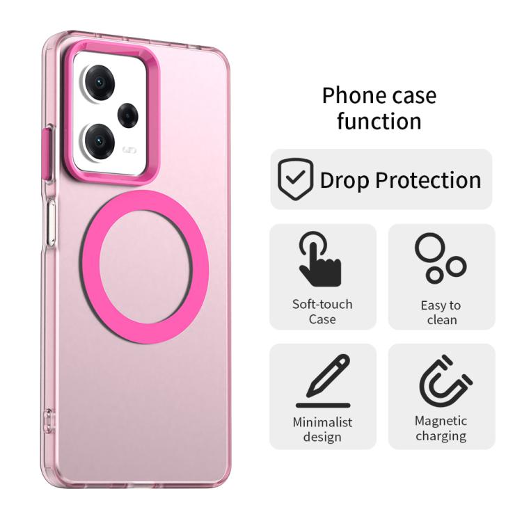 For Xiaomi Poco X5 Pro 5G Candy Magsafe PC Hybrid TPU Phone Case