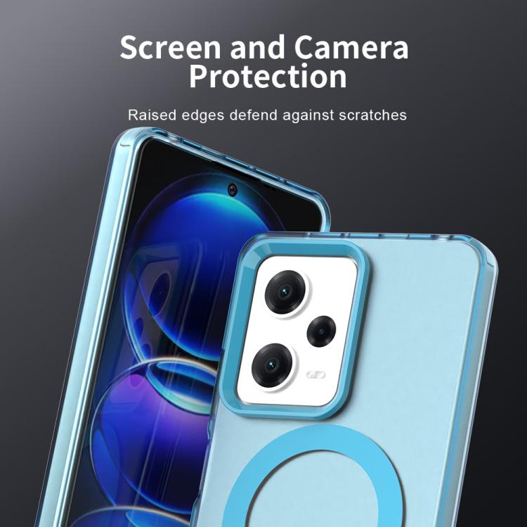 For Xiaomi Poco X5 Pro 5G Candy Magsafe PC Hybrid TPU Phone Case
