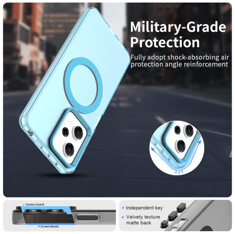 For Xiaomi Poco X5 Pro 5G Candy Magsafe PC Hybrid TPU Phone Case