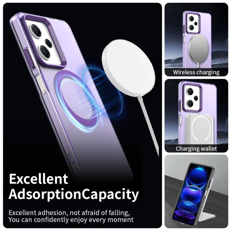 For Xiaomi Poco X5 Pro 5G Candy Magsafe PC Hybrid TPU Phone Case