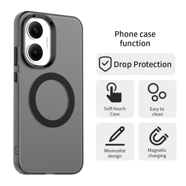 For Xiaomi Poco F7 Candy Magsafe PC Hybrid TPU Phone Case