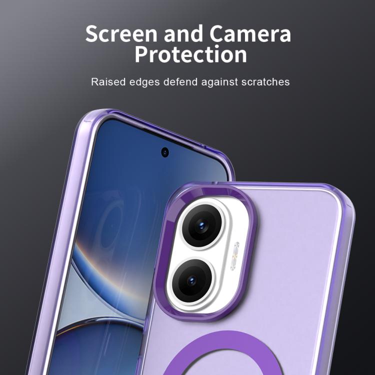 For Xiaomi Poco F7 Candy Magsafe PC Hybrid TPU Phone Case