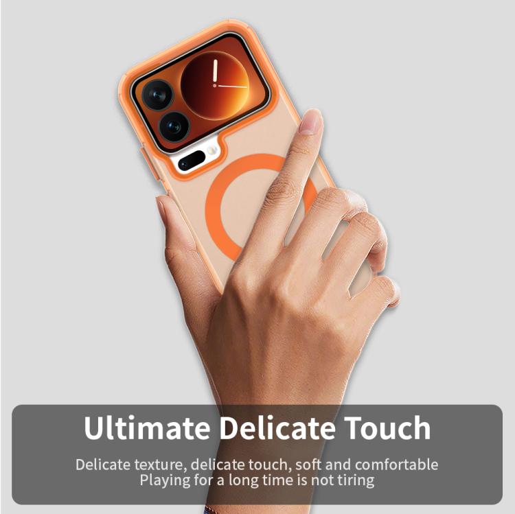 For Xiaomi 17 Pro Candy Magsafe PC Hybrid TPU Phone Case