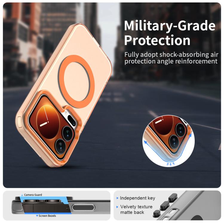 For Xiaomi 17 Pro Candy Magsafe PC Hybrid TPU Phone Case