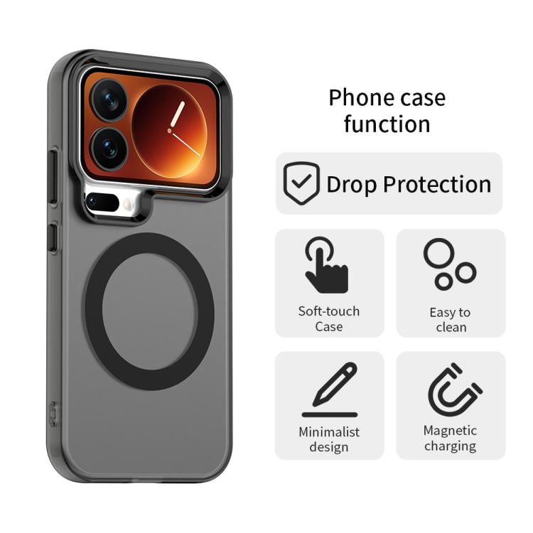 For Xiaomi 17 Pro Candy Magsafe PC Hybrid TPU Phone Case