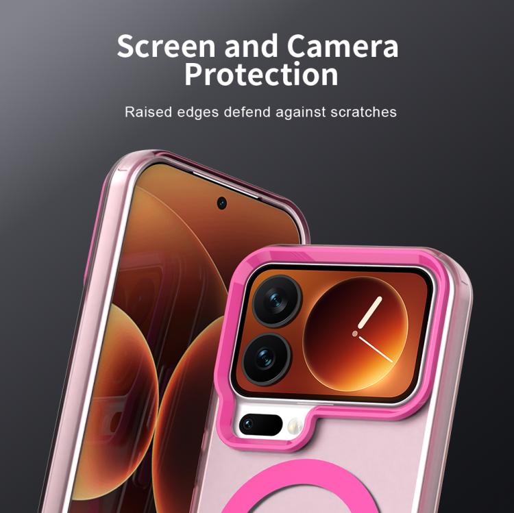 For Xiaomi 17 Pro Candy Magsafe PC Hybrid TPU Phone Case