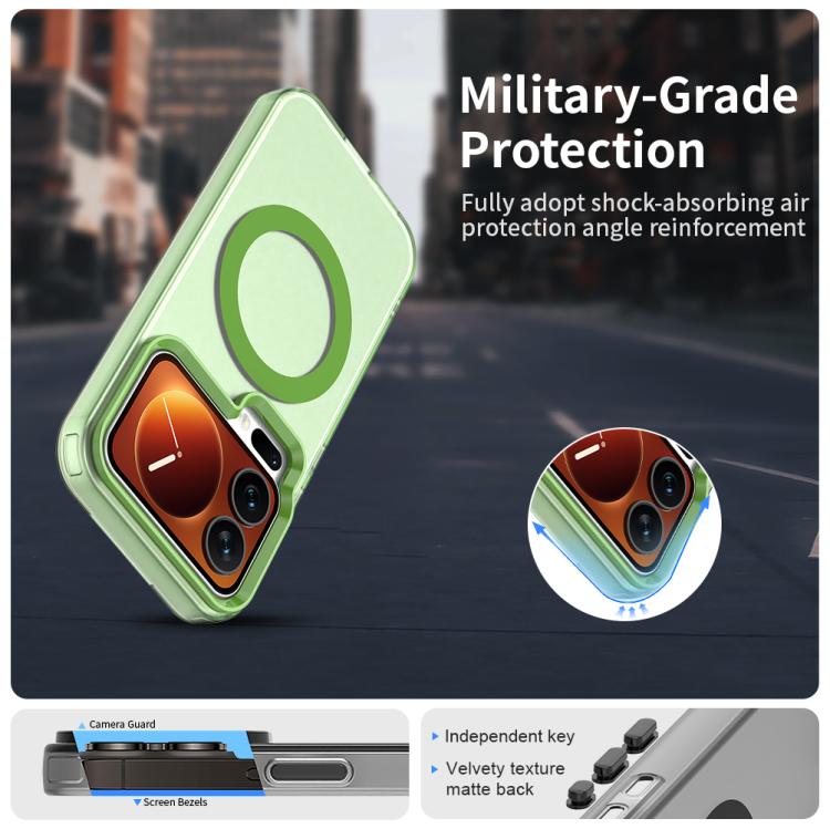 For Xiaomi 17 Pro Candy Magsafe PC Hybrid TPU Phone Case