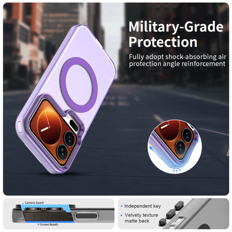 For Xiaomi 17 Pro Candy Magsafe PC Hybrid TPU Phone Case