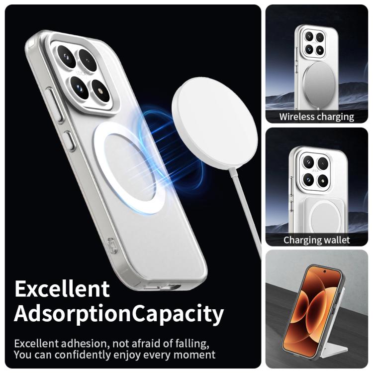 For Xiaomi 17 Candy Magsafe PC Hybrid TPU Phone Case