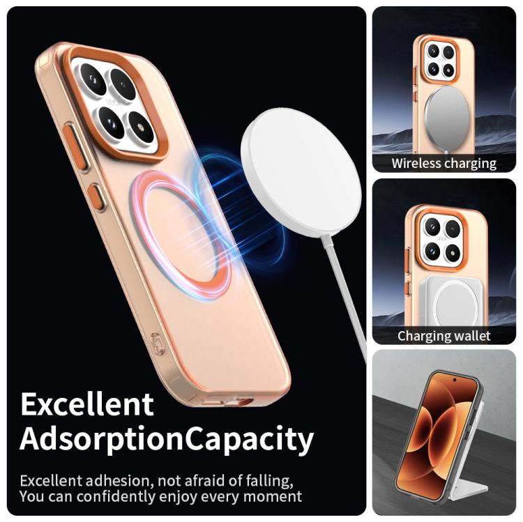 For Xiaomi 17 Candy Magsafe PC Hybrid TPU Phone Case