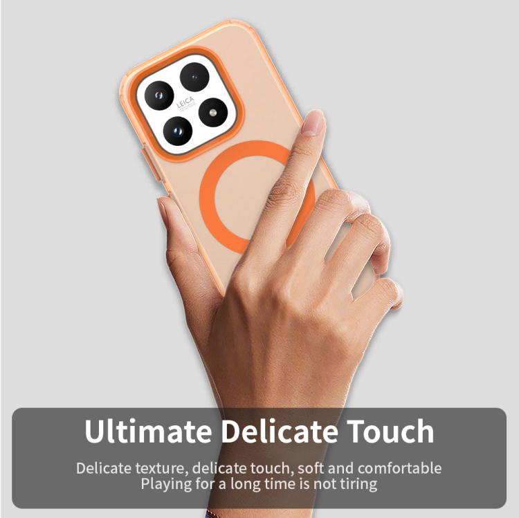 For Xiaomi 17 Candy Magsafe PC Hybrid TPU Phone Case