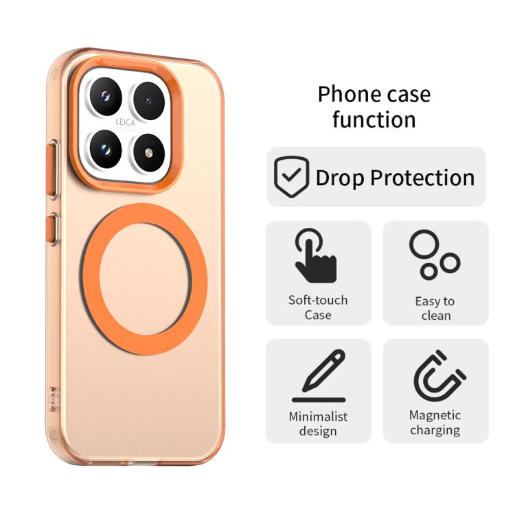 For Xiaomi 17 Candy Magsafe PC Hybrid TPU Phone Case