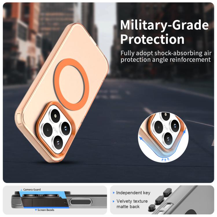 For Xiaomi 17 Candy Magsafe PC Hybrid TPU Phone Case