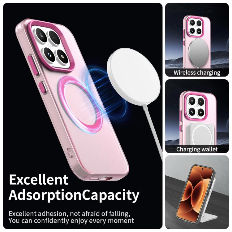 For Xiaomi 17 Candy Magsafe PC Hybrid TPU Phone Case