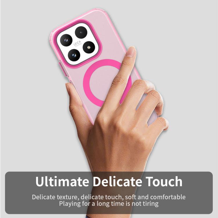 For Xiaomi 17 Candy Magsafe PC Hybrid TPU Phone Case
