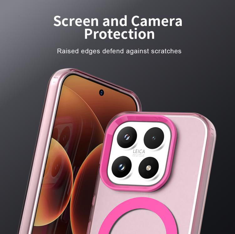 For Xiaomi 17 Candy Magsafe PC Hybrid TPU Phone Case