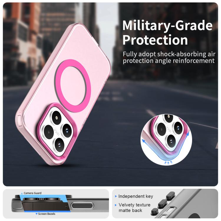 For Xiaomi 17 Candy Magsafe PC Hybrid TPU Phone Case
