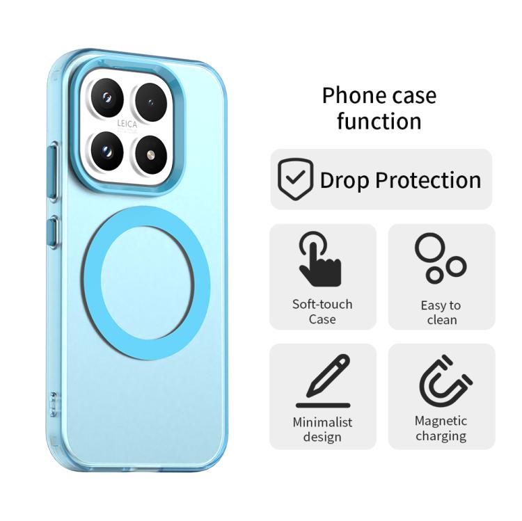 For Xiaomi 17 Candy Magsafe PC Hybrid TPU Phone Case