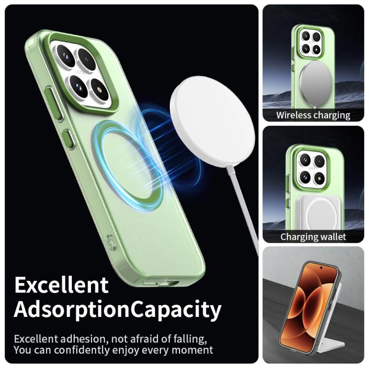 For Xiaomi 17 Candy Magsafe PC Hybrid TPU Phone Case