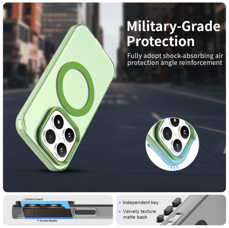 For Xiaomi 17 Candy Magsafe PC Hybrid TPU Phone Case