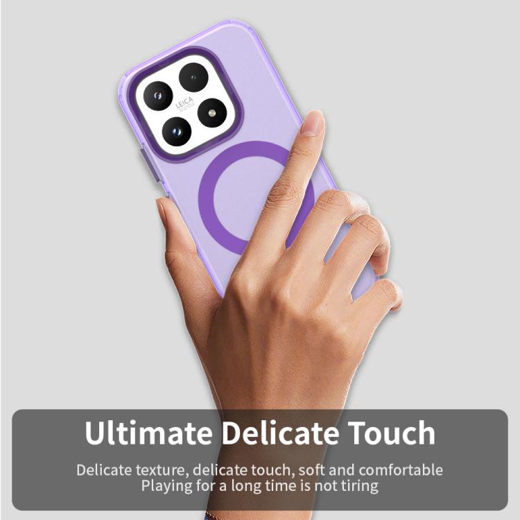 For Xiaomi 17 Candy Magsafe PC Hybrid TPU Phone Case