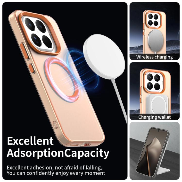 For Xiaomi 15T Pro 5G Candy Magsafe PC Hybrid TPU Phone Case