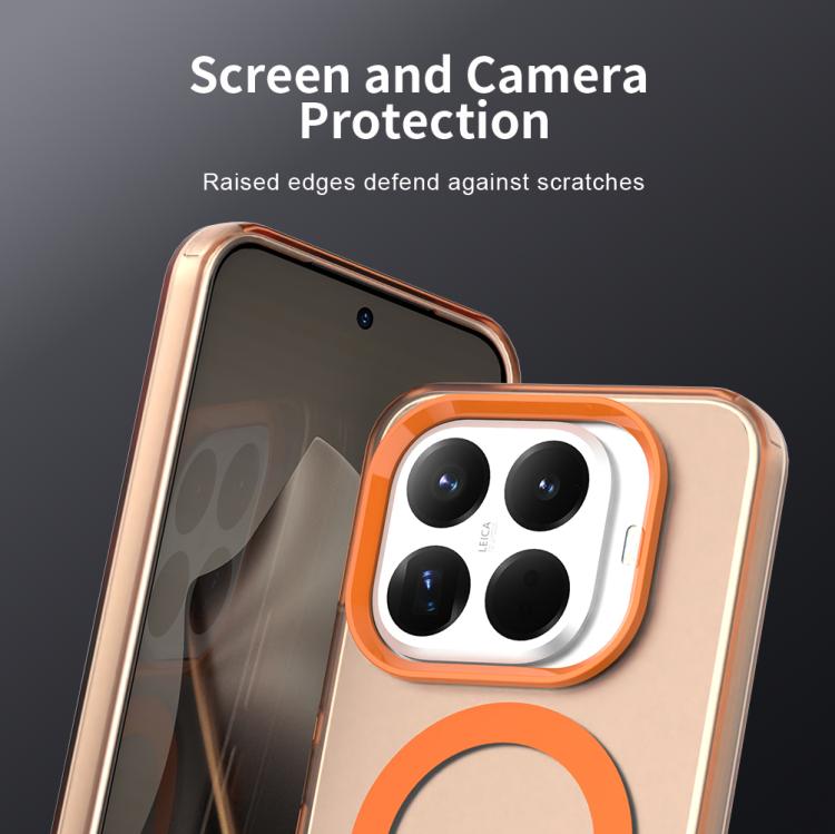 For Xiaomi 15T Pro 5G Candy Magsafe PC Hybrid TPU Phone Case