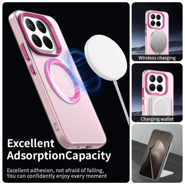 For Xiaomi 15T Pro 5G Candy Magsafe PC Hybrid TPU Phone Case