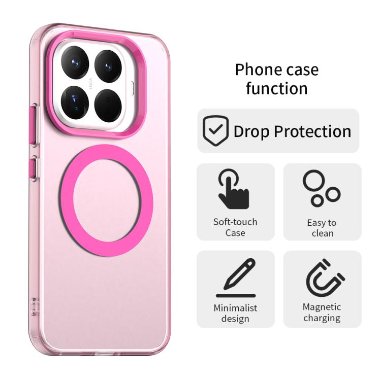 For Xiaomi 15T Pro 5G Candy Magsafe PC Hybrid TPU Phone Case