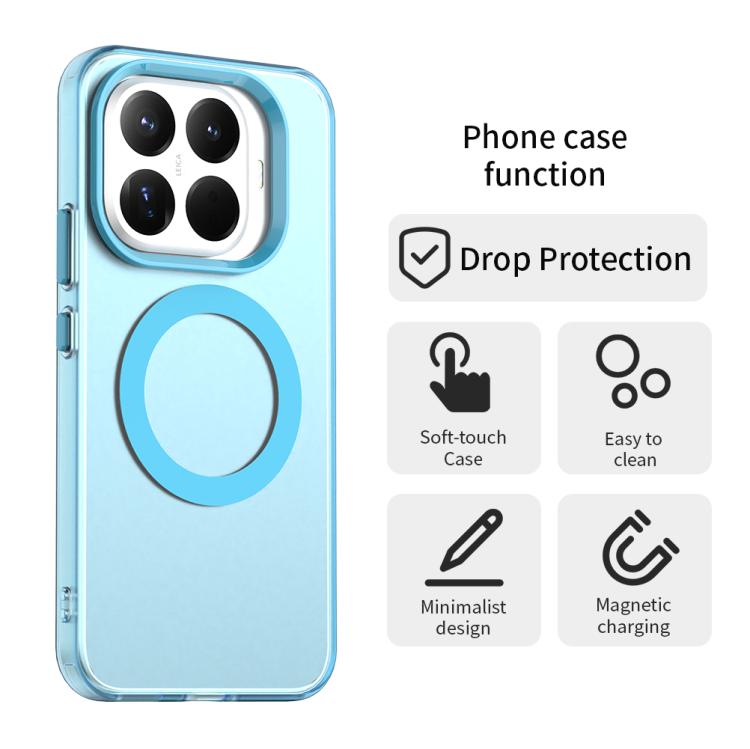 For Xiaomi 15T Pro 5G Candy Magsafe PC Hybrid TPU Phone Case