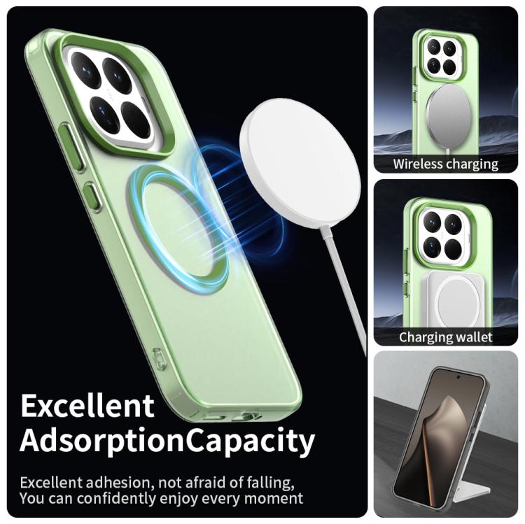 For Xiaomi 15T Pro 5G Candy Magsafe PC Hybrid TPU Phone Case