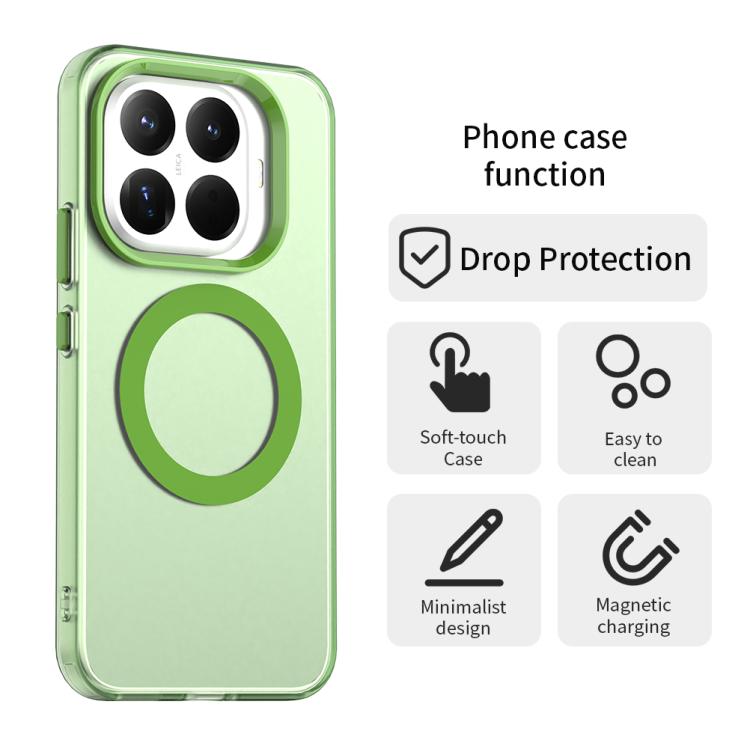 For Xiaomi 15T Pro 5G Candy Magsafe PC Hybrid TPU Phone Case
