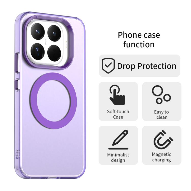 For Xiaomi 15T Pro 5G Candy Magsafe PC Hybrid TPU Phone Case