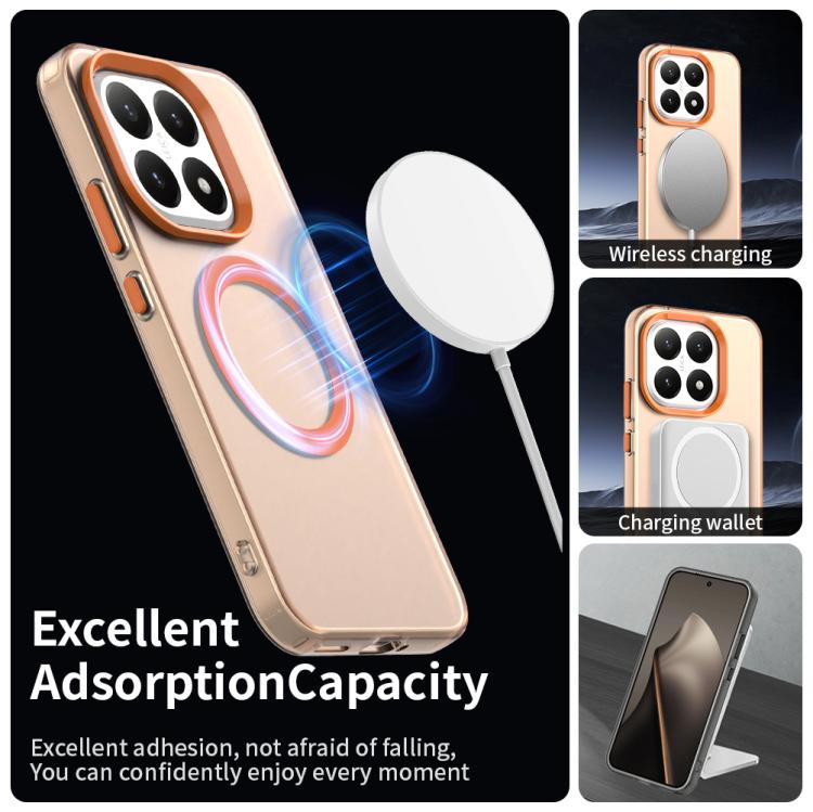 For Xiaomi 15T 5G Candy Magsafe PC Hybrid TPU Phone Case