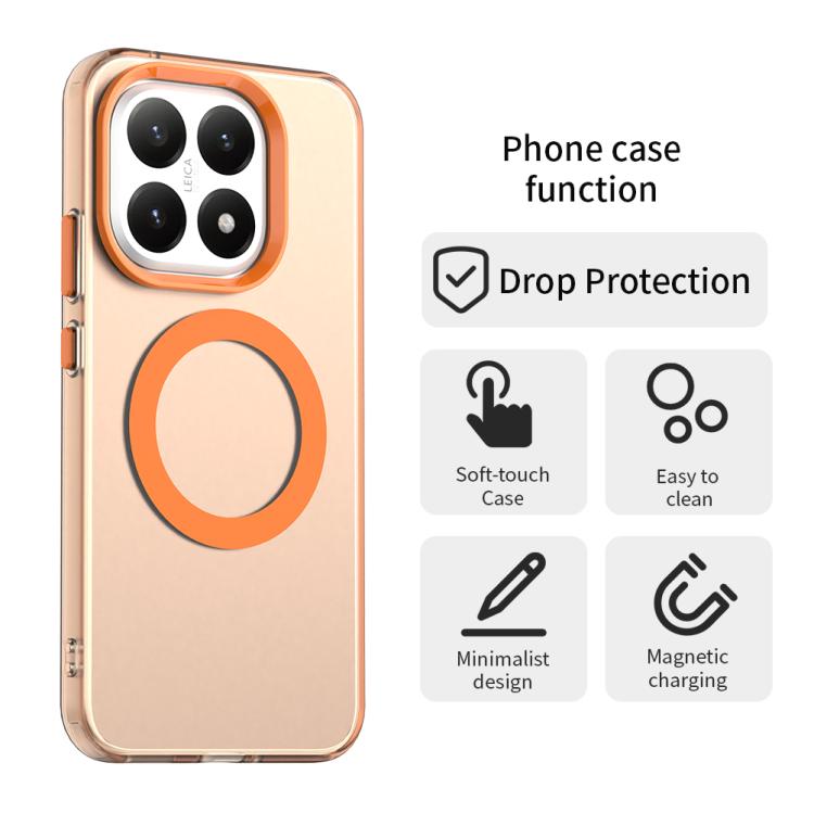 For Xiaomi 15T 5G Candy Magsafe PC Hybrid TPU Phone Case