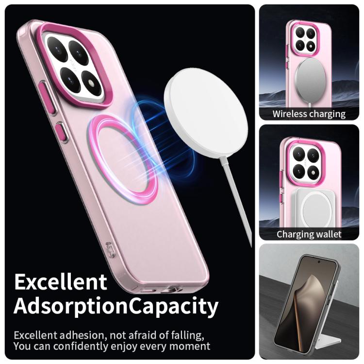 For Xiaomi 15T 5G Candy Magsafe PC Hybrid TPU Phone Case
