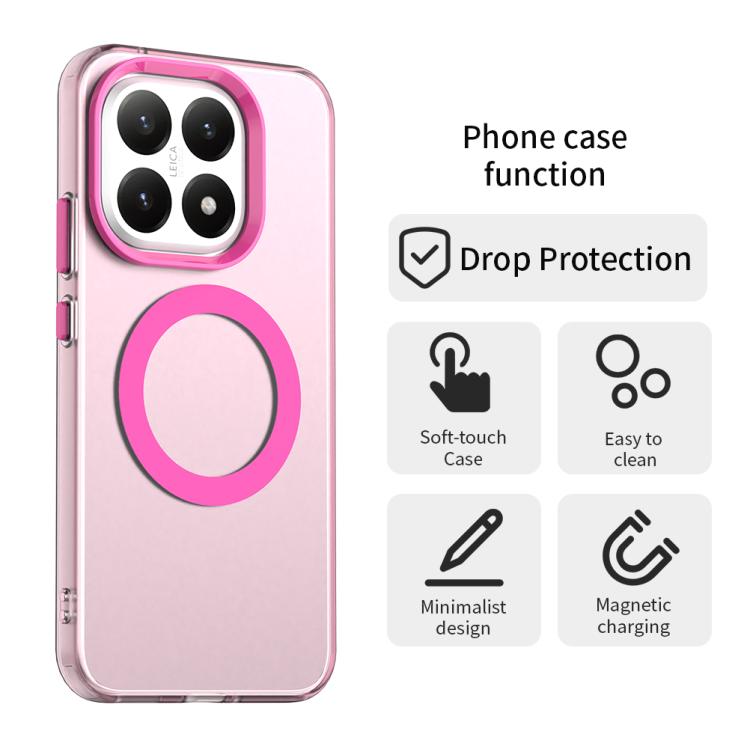 For Xiaomi 15T 5G Candy Magsafe PC Hybrid TPU Phone Case