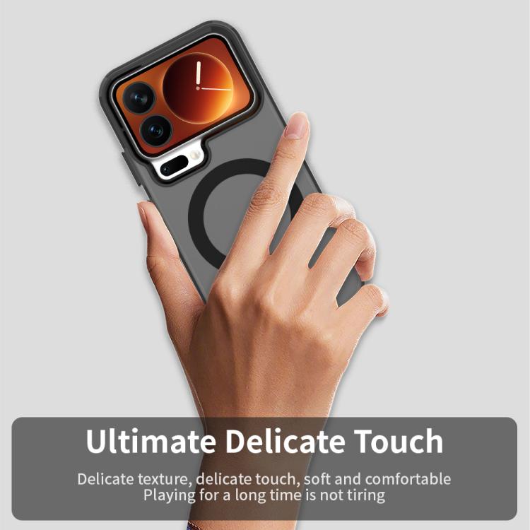For Xiaomi 17 Pro Max Candy Magsafe PC Hybrid TPU Phone Case