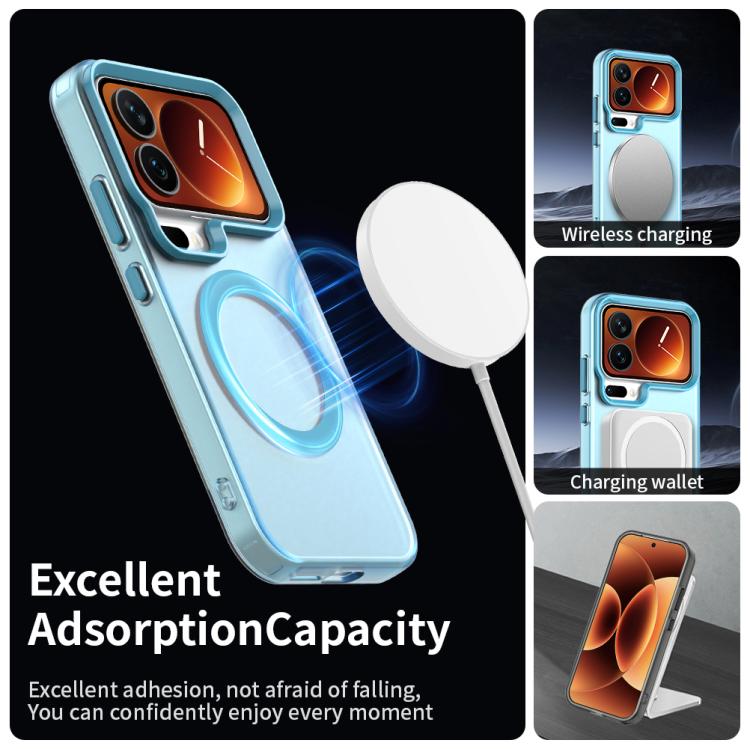 For Xiaomi 17 Pro Max Candy Magsafe PC Hybrid TPU Phone Case