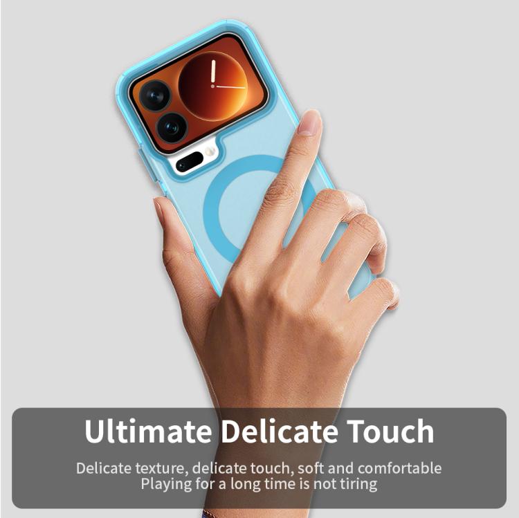For Xiaomi 17 Pro Max Candy Magsafe PC Hybrid TPU Phone Case