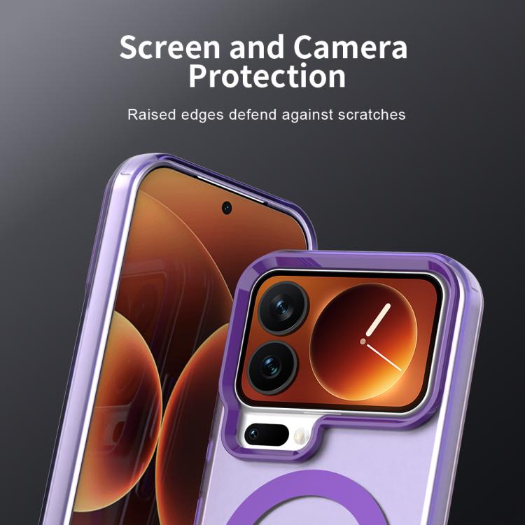 For Xiaomi 17 Pro Max Candy Magsafe PC Hybrid TPU Phone Case