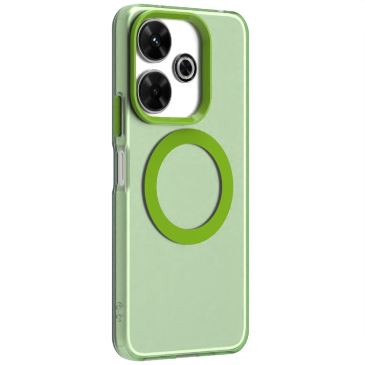 For Redmi Note 13R Candy Magsafe PC Hybrid TPU Phone Case