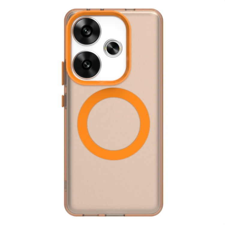 For Redmi Turbo 3 Candy Magsafe PC Hybrid TPU Phone Case